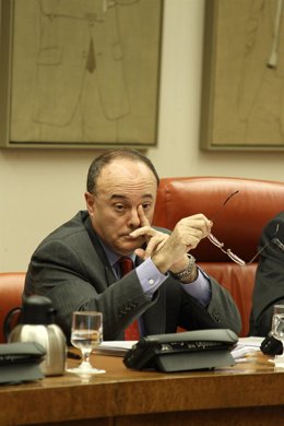 Luis Linde, en el Congreso