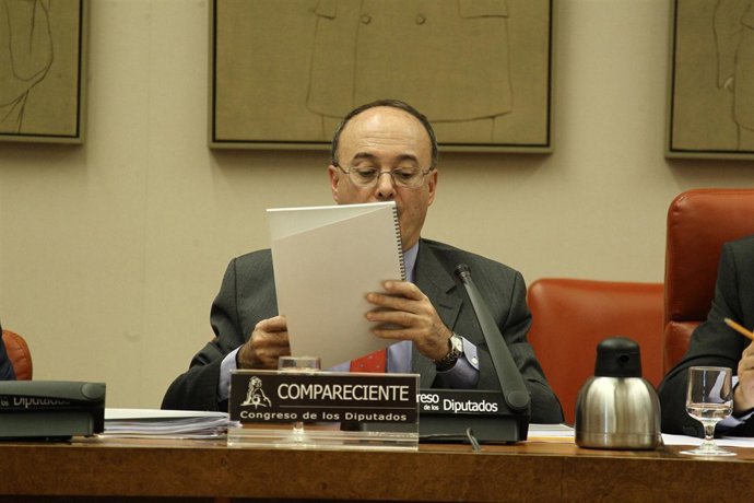 Luis Linde, en el Congreso
