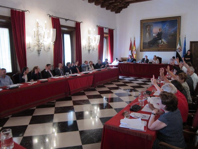 Pleno Del Ayuntamiento De Cáceres