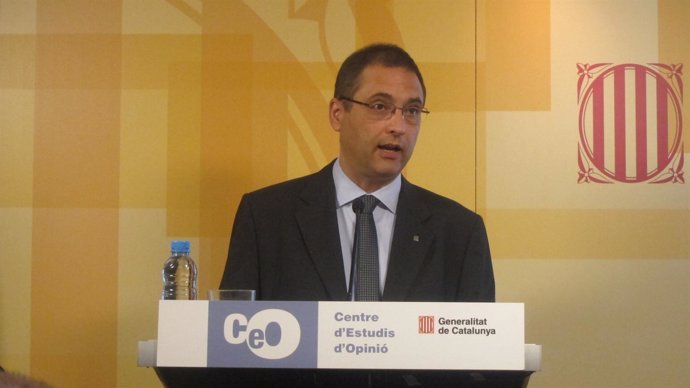 Jordi Argelaguet, director del Centre d'Estudis d'Opinió (CEO)