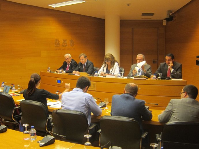 Moragues en la Comisión de las Corts