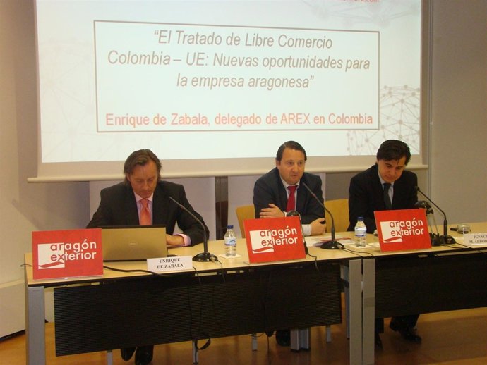 Última sesión del desayuno de Aragón Exterior.