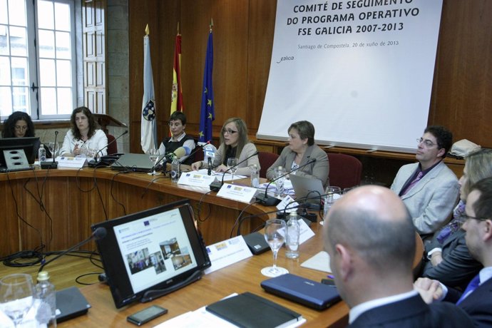 Elena Muñoz Fonteriz clausura el comité de seguimiento de los FSE