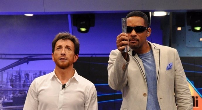 Will Smith y Pablo Motos en El Hormiguero