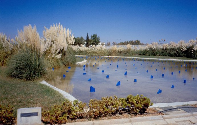 Pieza de la propuesta 'Intervenciones en los exteriores del CAAC'