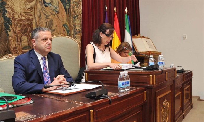 Fuentes, Ceballos y Botella en la Presidencia del Pleno