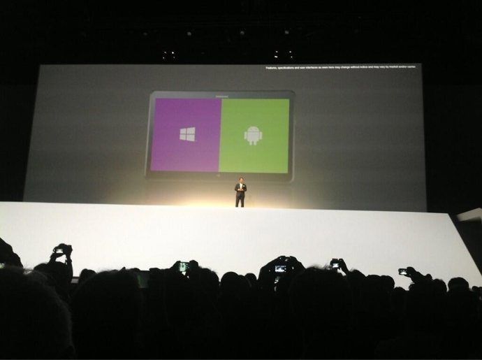 Presentación ATIV Q en Londres