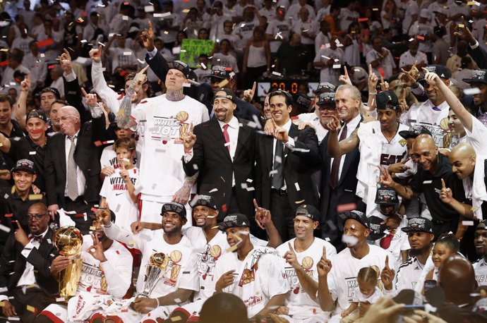 Los Heat, campeones de la NBA 2012-2013