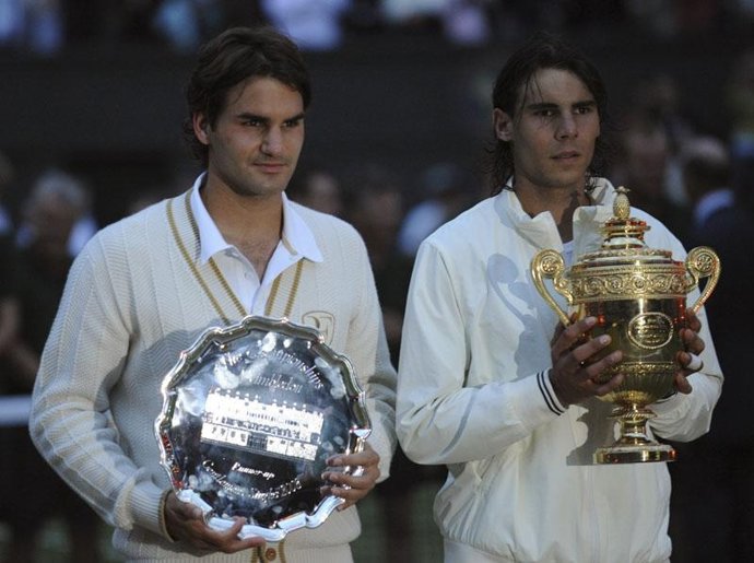 Rafael Nadal y Roger Federer