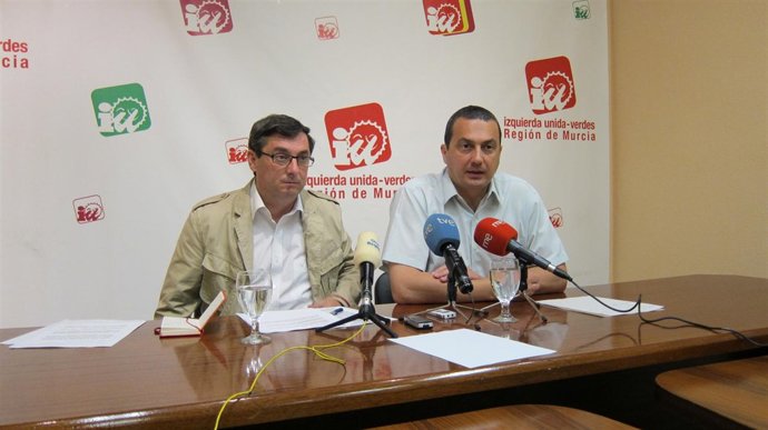 Centella y Pujante en rueda de prensa