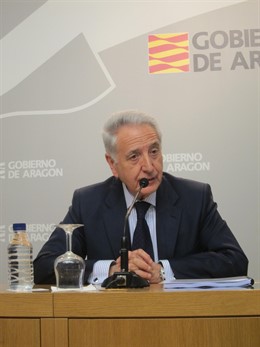 El consejero de Agricultura, Ganadería y Medio Ambiente, Modesto Lobón.