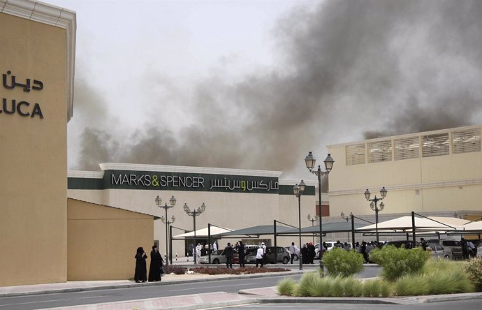 Incendio del centro comercial Villagio Mall, en Doha, Qatar