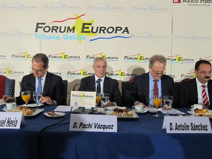 El secretario xeral del PSdeG, Pachi Vázquez