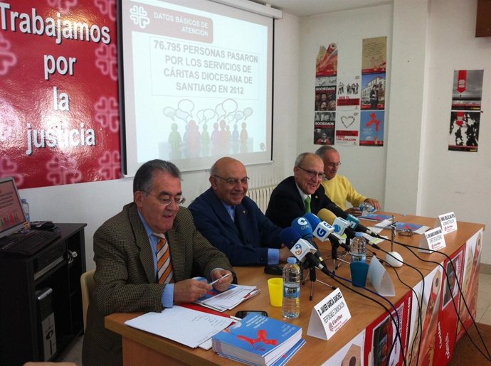 Cáritas Santiago presenta el balance 2012