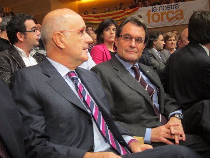 Josep Antoni Duran Y Artur Mas (Archivo)