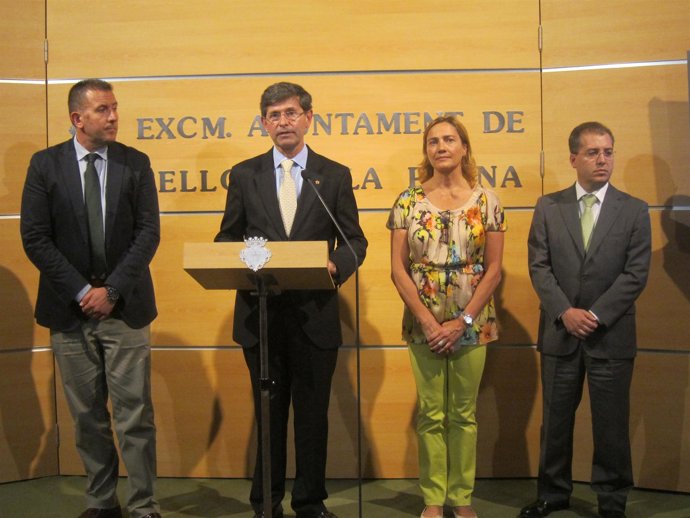 Bataller durante la presentación del Plan Director de la Ciudad de las Lenguas