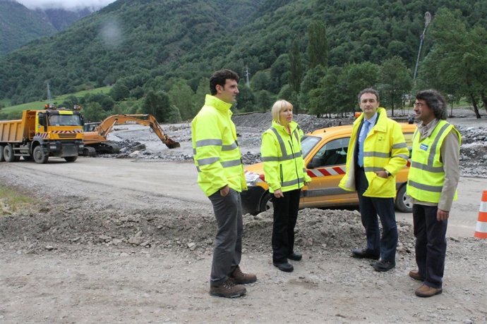 Inma Manso y Jorge Urrecho visitan la N-230