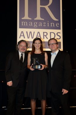 Repsol recibe el galardón de IR Magazine