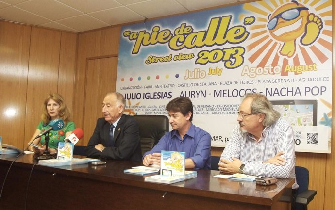 Amat presenta en rueda de prensa la programación de 'A pie de calle'
