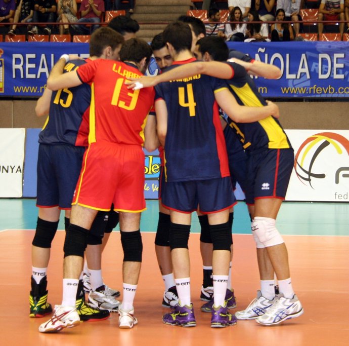 La selección española masculina de voleibol