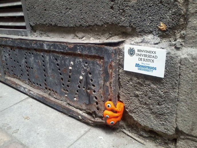 Una de las 'acciones urbanas' para promocionar la película