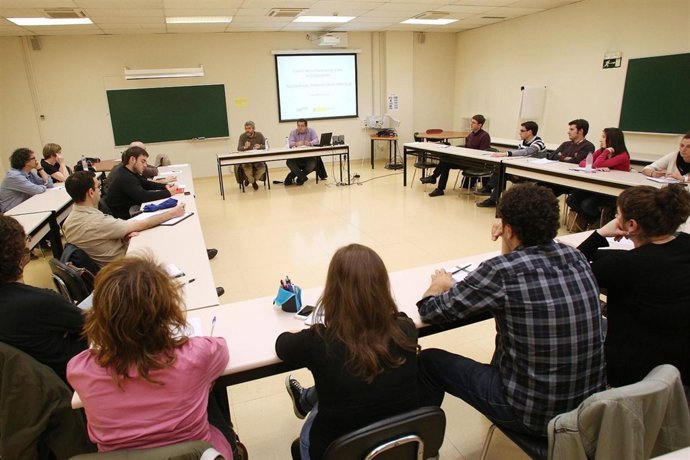 Una imagen del curso en la UPNA