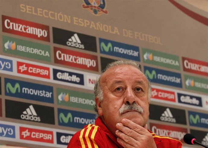 El seleccionador nacional, Vicente del Bosque