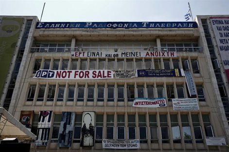 Televisión pública de Grecia ERT