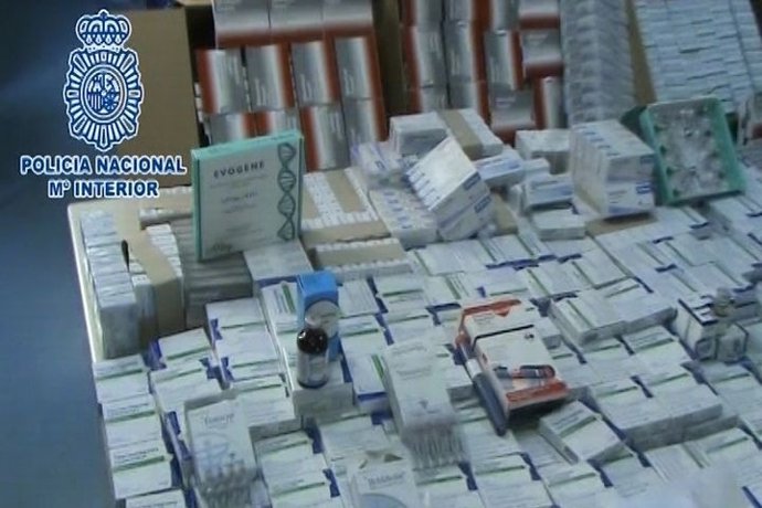 Incautan más de 700.000 productos dopantes 
