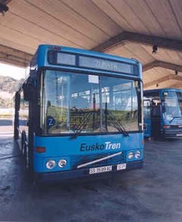 Autobús de EuskoTren.