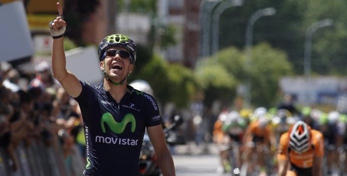 Jesús Herrada, campeón de España en ruta en Bembibre