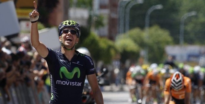 Jesús Herrada, campeón de España en ruta en Bembibre