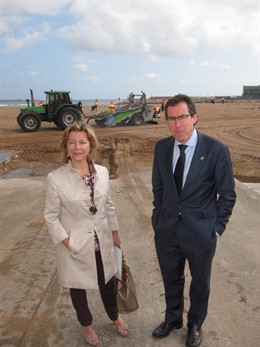 Pilar Vázquez y Fernando Couto