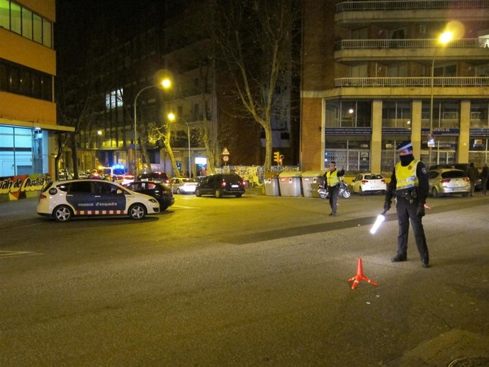 Control alcoholemia Guardia Urbana