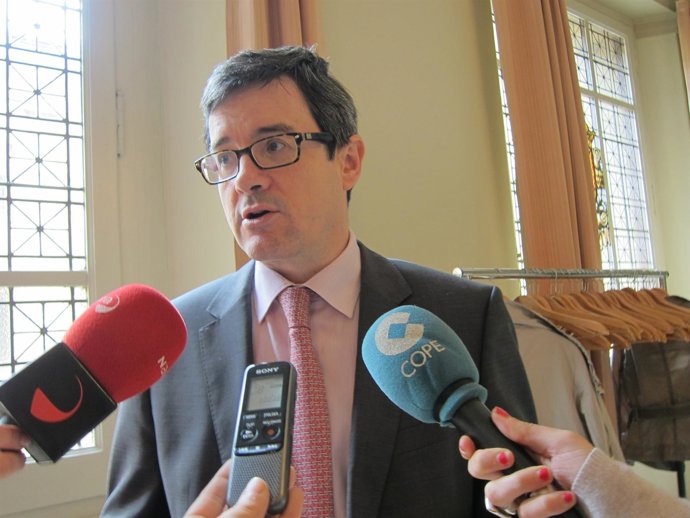 El consejero de Educación del Gobierno de Navarra, José Iribas