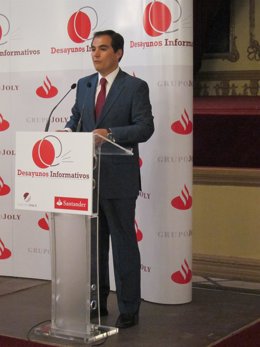 El alcalde de Córdoba durante su intervención