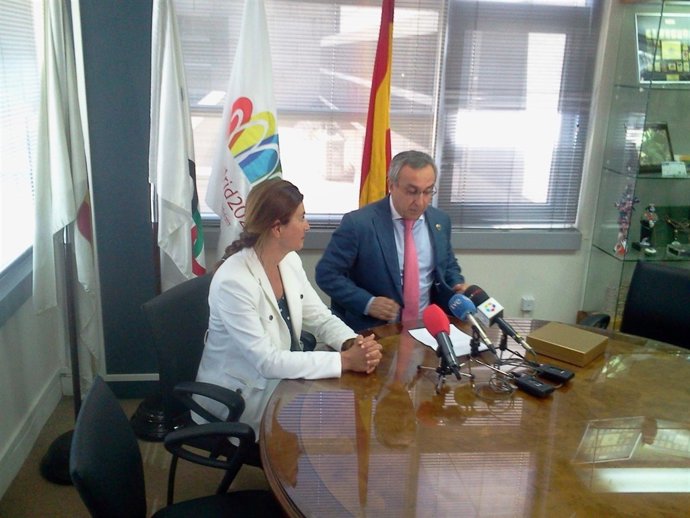 El presidente del COE y la presidenta del Círculo de Empresarios de Madrid