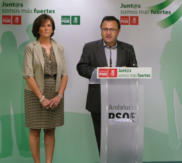 Remedios Martel y Miguel Ángel Heredia