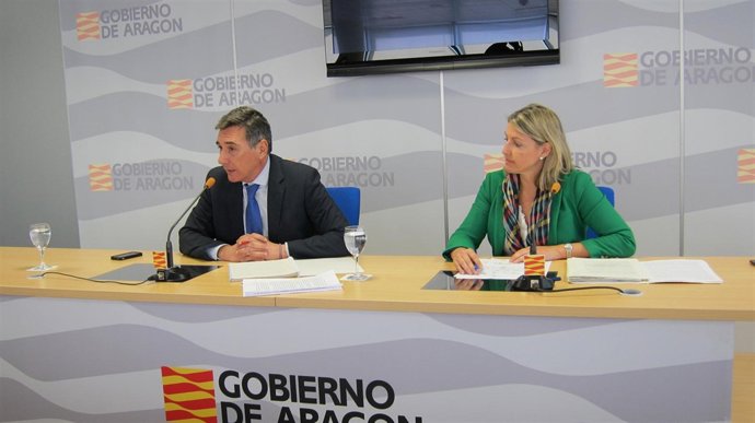 Ricardo Oliván y Cristina Gavín