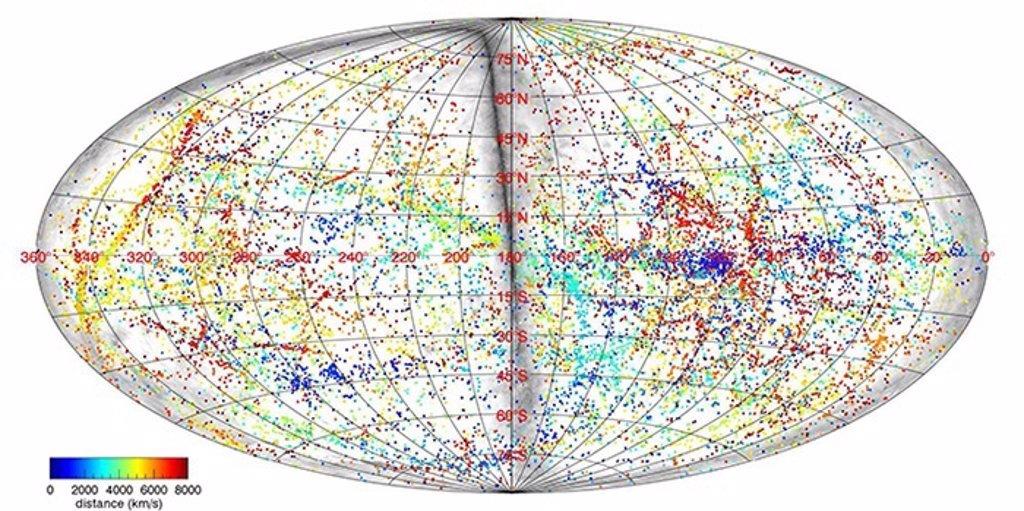 Científicos Crean Un Mapa Detallado Del Universo Cercano En 3d 0099