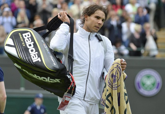Rafa Nadal, en Wimbledon