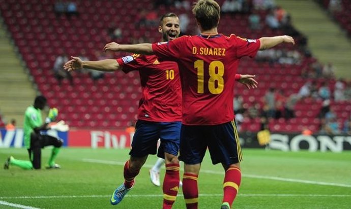  Denis Suarez Y Jesé Rodróguez Con La Selección Española Sub 20