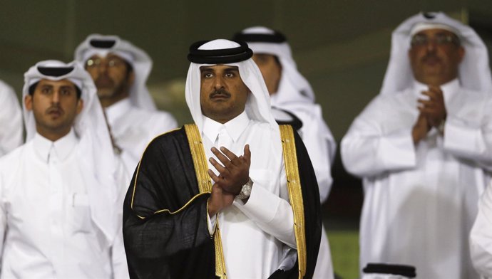 El jeque Tamim bin Hamad al Thani, nuevo emir de Qatar