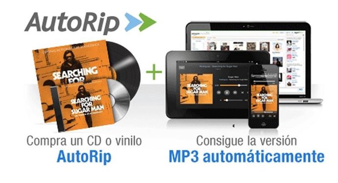 Servicio AutoRip en Amazon.Es