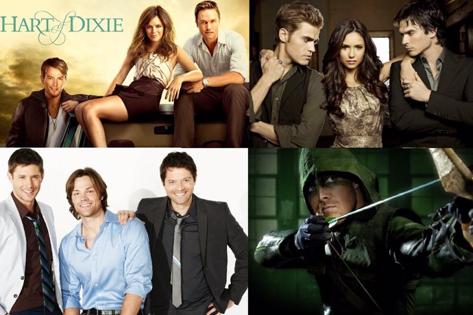 Hart of Dixie, Arrow, The Vampire Diaries, Supernatural