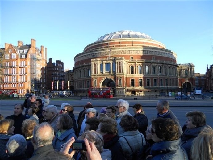Grupo de jubilados en Londres