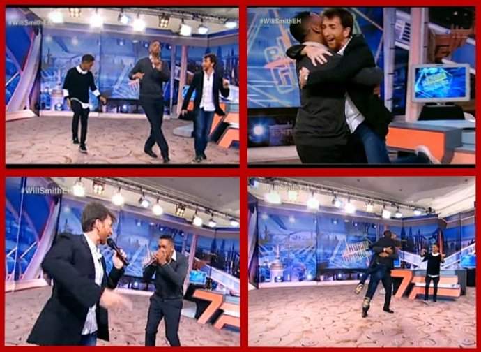 En Londres, Pablo Motos recibe a Will Smith en el hormiguero junto a su hijo 