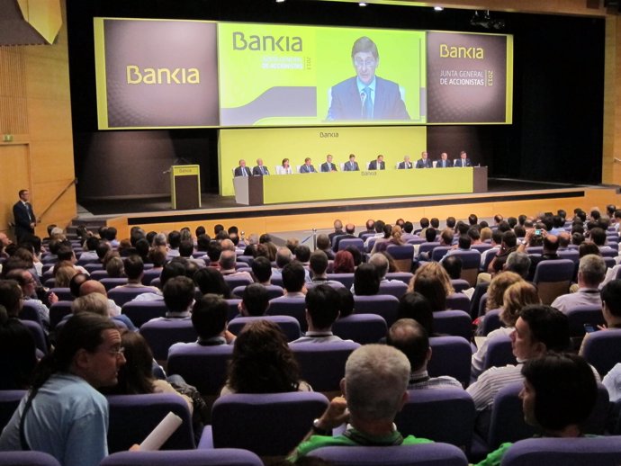 Junta General de Accionistas de Bankia en Valencia