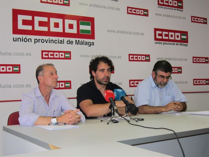 Vicente Sánchez, Ángel Gómez  y Alfonso Galisteo 