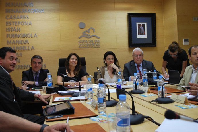 Carmen Crespo en la Mancomunidad de Municipios Occidental